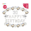 30th Birthday Party Balloons/Banner/Sign