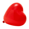 A red heart shaped latex balloon, perfect decoration ideas for engagement, wedding, birthday party. 