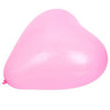 A basic pink heart-shaped balloon, perfect ideas for engagement, wedding, bridal shower, birthday party. 