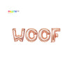 Woof Balloon Banner