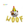 Woof Balloon Banner