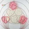 Dog Paw Set Cookie Cutter