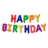 16'' Mylar Happy Birthday Balloon Banner