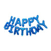 Blue Happy Birthday Banner