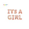 ITS A GIRL Gender Reveal Balloon Banner