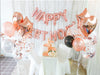 Rose Gold Happy Birthday Decoration Set