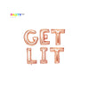 Get Lit Balloon Banner