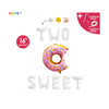 "Two Sweet" Balloons Banner | 2nd Birthday Party Decor | Donut Theme