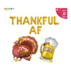 Thankful AF Balloon Banner Set