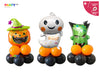 Halloween ghost pumpkin Balloon Column