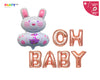 Easter Baby shower Balloons Banner