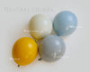 Double layered Stuffed Boho neutral color balloon garland