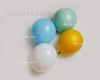 Double layered Stuffed Boho Spring sage neutral color balloon garland