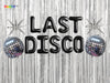 Last Disco Bachelorette Party Balloons Banner & Backdrops