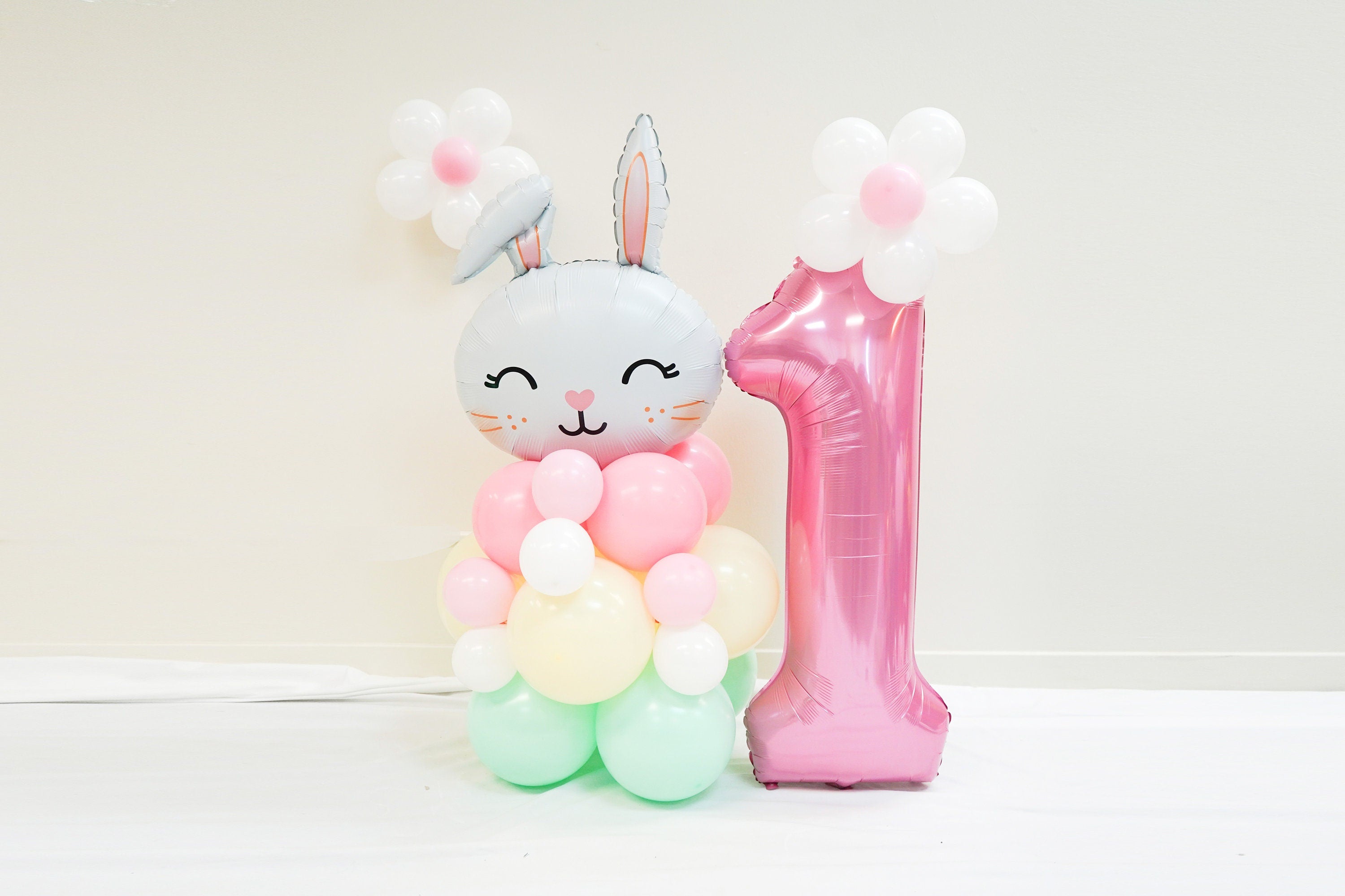 Easter Birthday Balloon Column