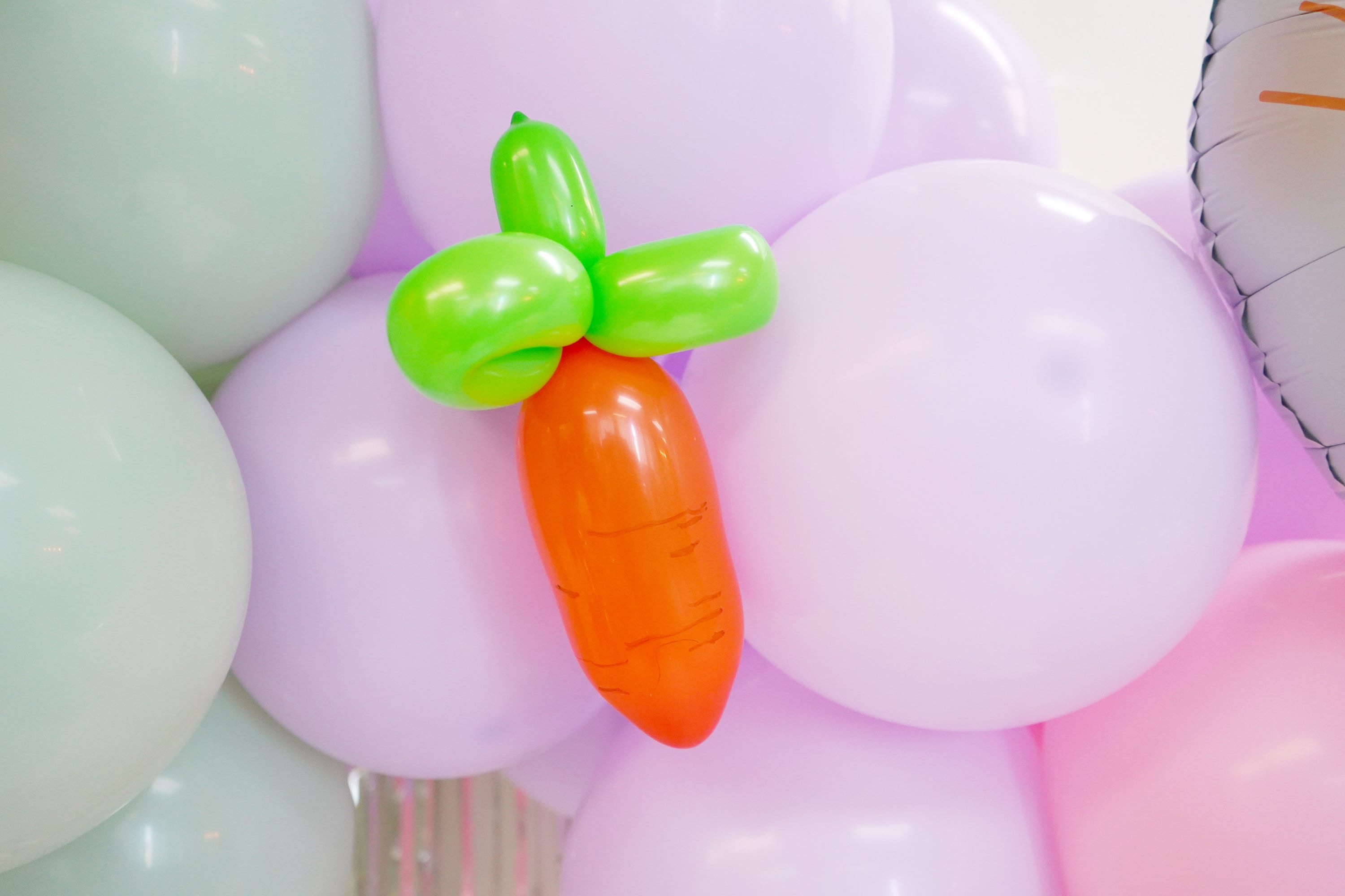 Easter Bunny Balloon Garland