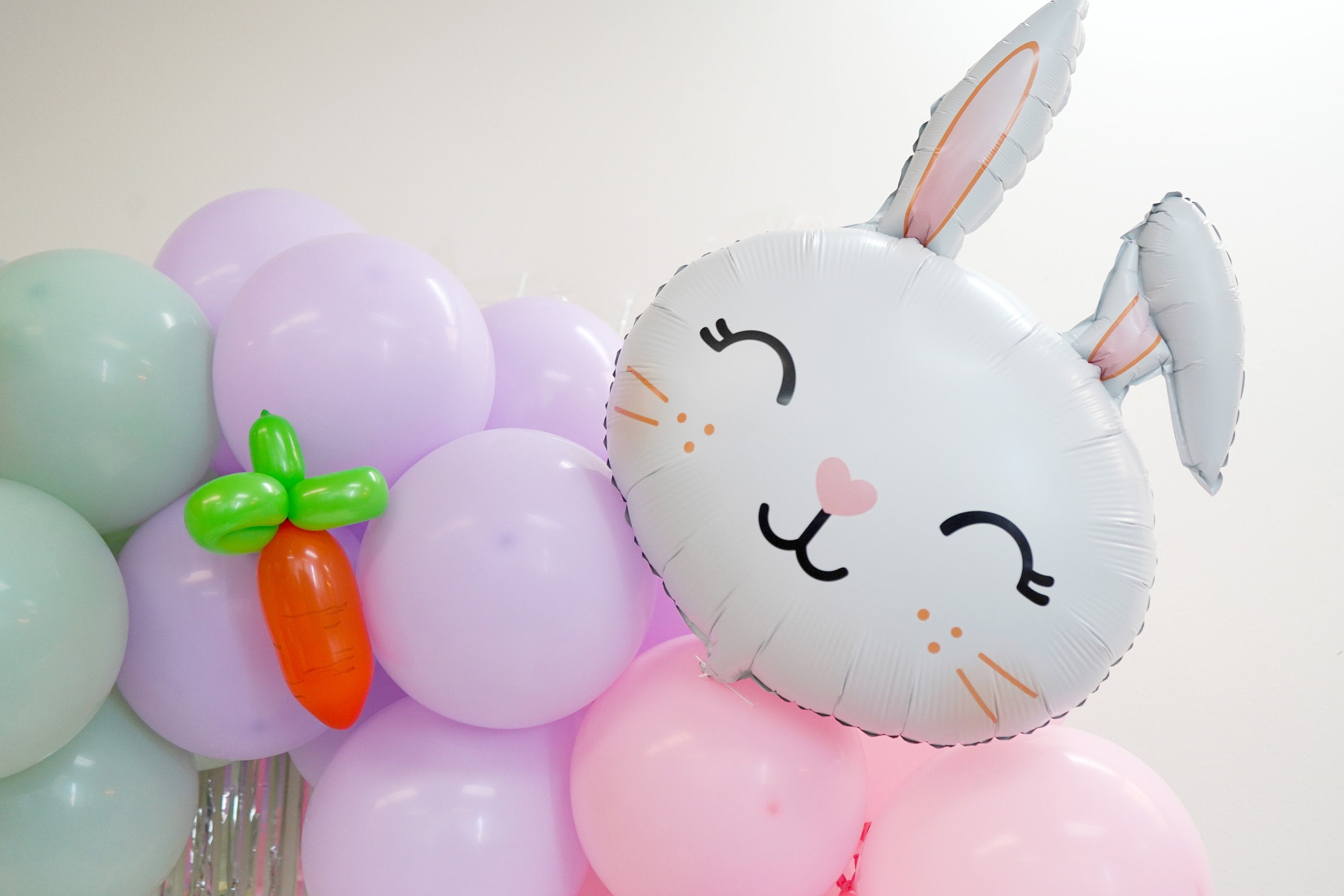 Easter Bunny Balloon Garland