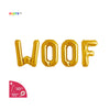 Woof Balloon Banner